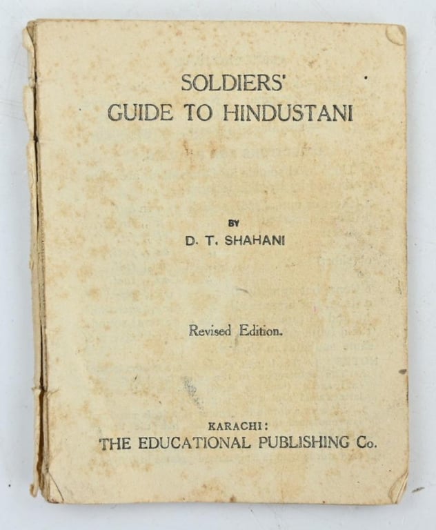 British WW2 Pacific Booklets