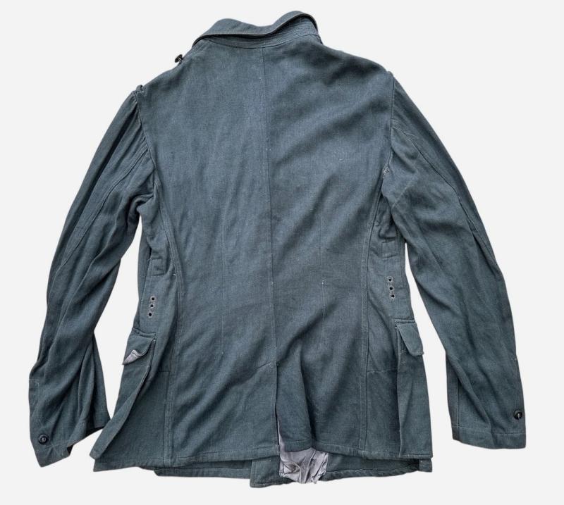 Luftwaffe ‘Drillich’ (HBT) Green Field Blouse (Feldbluse)