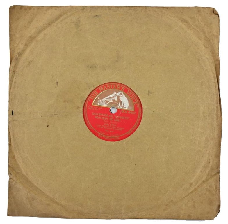 German Third Reich Period Music Record