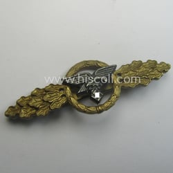 Tombak- (ie. 'Buntmetall'-) based- and/or (typical) non-maker-marked example...