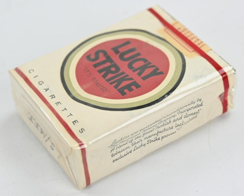 US WW2 Package of Lucky Strike Cigarets