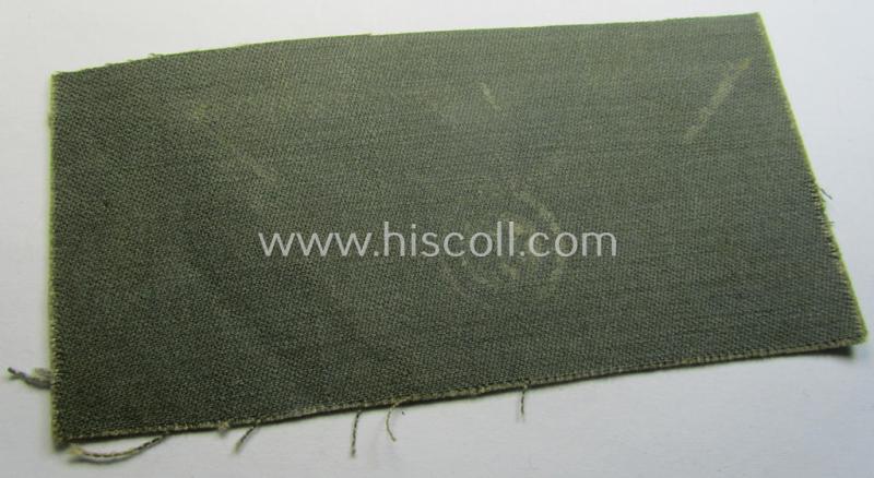 Attractive - and actually rarely seen! - WH (Heeres) breasteagle (ie. 'Brustadler für Mannschaften u. Unteroffiziere des Heeres') being of the 'last-ditch'- (ie. later-war-period-) and/or entirely 'printed'-pattern