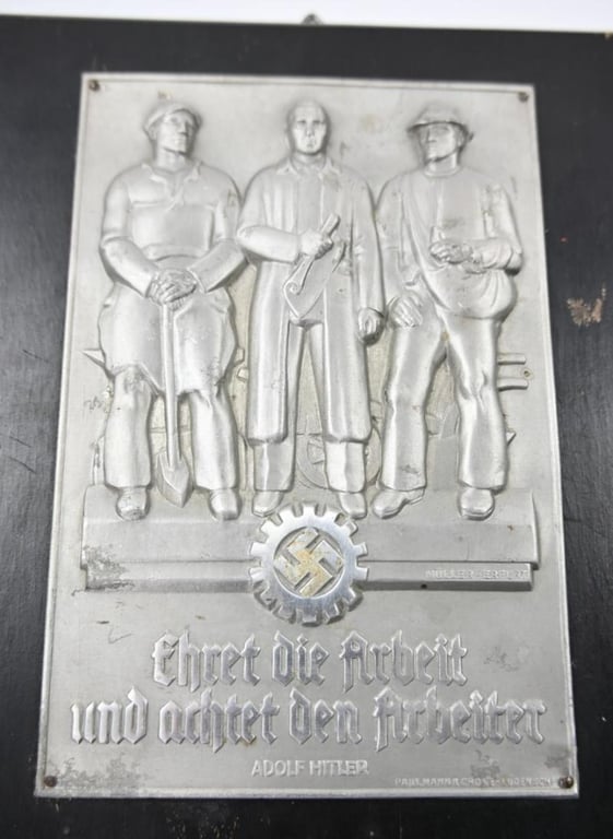 German DAF Wall Plaque