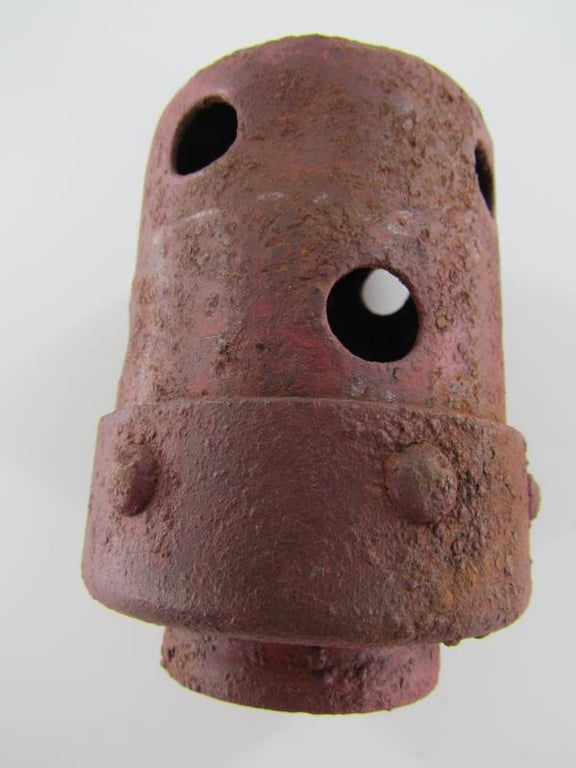 Scarce Wehrmacht Practice Stick Grenade Part