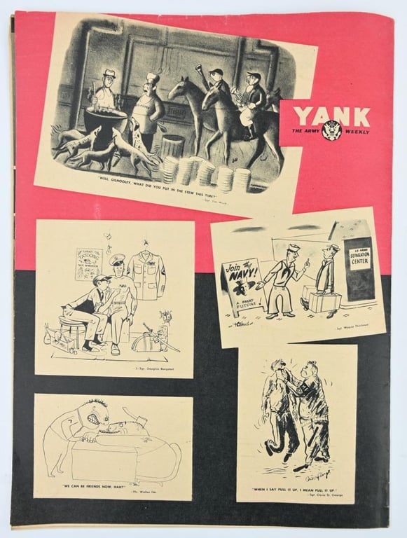 US WW2 Yank Magazine 28 September 1945