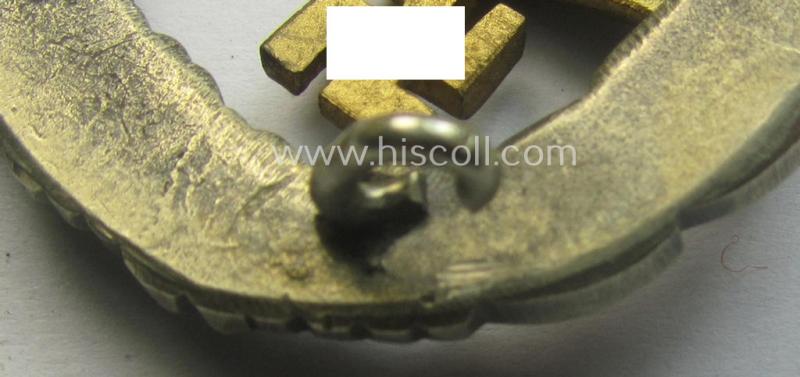 Superb - and just moderately worn! - WH (Luftwaffe) 'Fallschirmschützen-Abzeichen' by: 'Imme & Sohn'