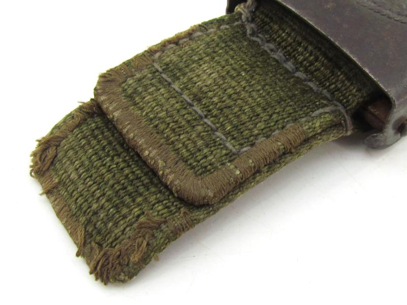 Wehrmacht (Heer) tropical ‘Afrikakorps’ steel belt buckle ( RS&S )