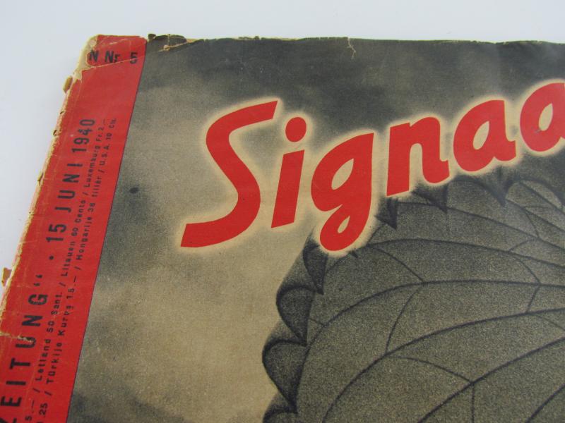 Signal German War Time magazine No 5 1940...Dutch