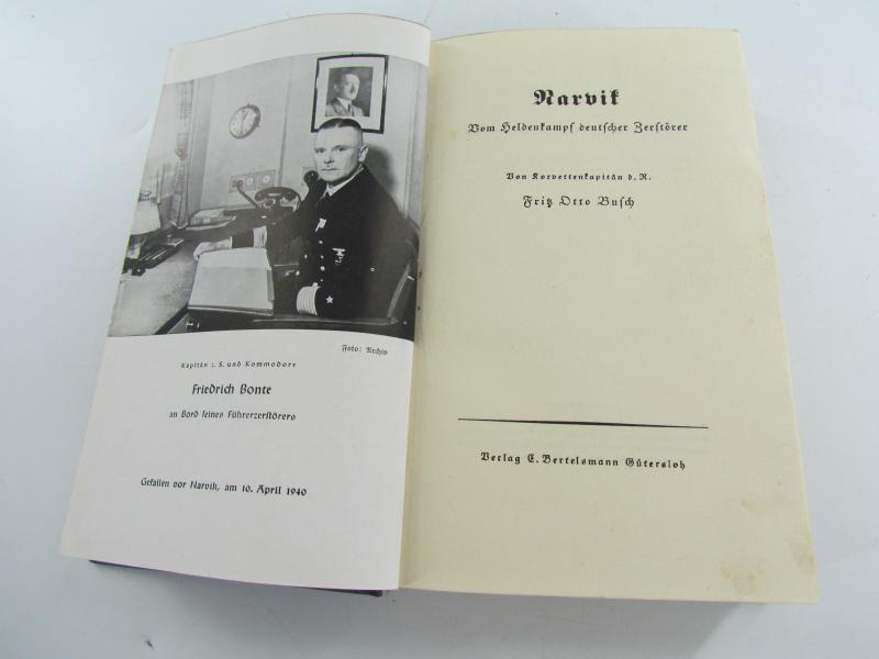 Book :1940 First Edition Hardcover NARVIK