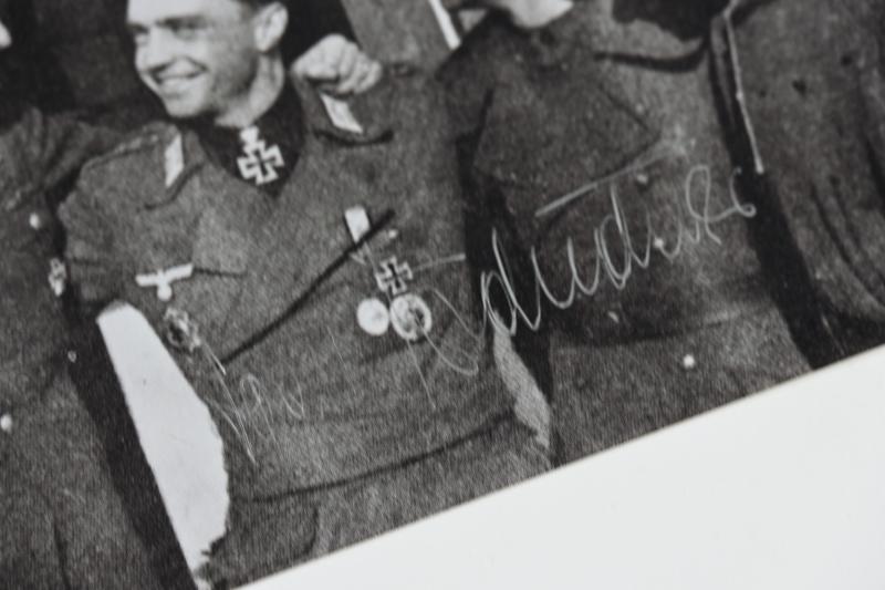 Signature of Wehrmacht Heer KC Recipient 'Josef Brandner'