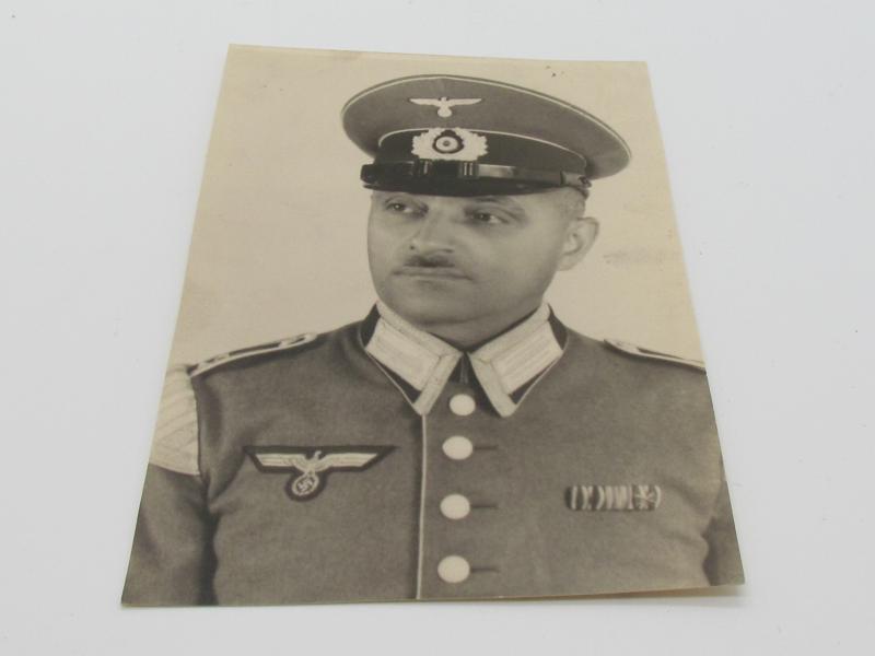 Portrait Photo of a Wehrmacht Soldier