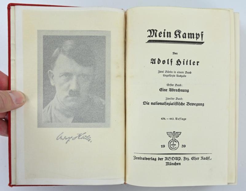 German Adolf Hitler 'Mein Kampf' Officials Version