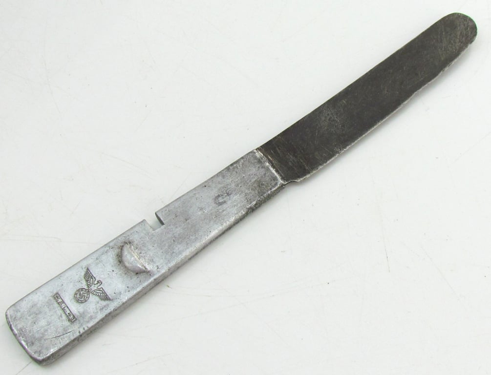Wehrmacht Heer field cutlery knife marked WAL 43