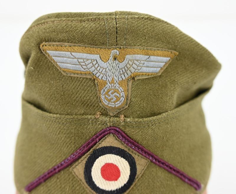 German WH EM/NCO Tropical Overseas Cap 'Smoke troops'