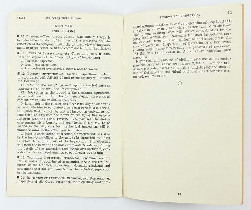 US WW2 FM 1-60 Air Corps Field Manual