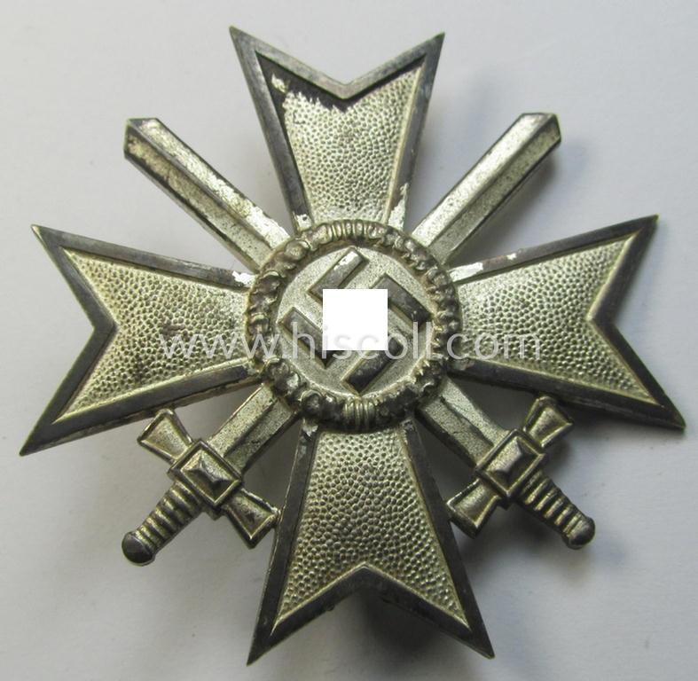 Superb, 'KvK 1. Kl. mit Schw.' (being a maker- ie. '43'- ie. by: 'Julius Bauer & Söhne'-) marked specimen that comes stored in its (scarcely seen!) 'simplified LDO'-etui as found