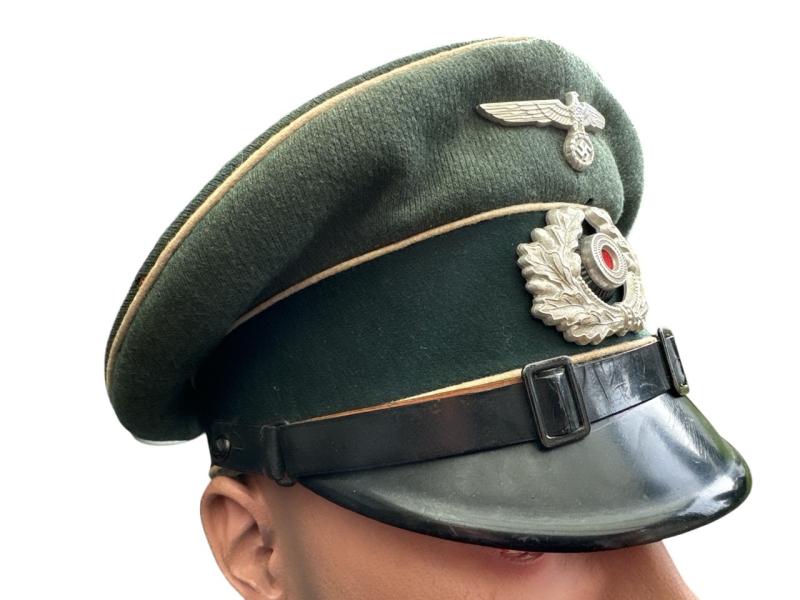 Wehrmacht (Heer) EM/NCO infantry visor cap
