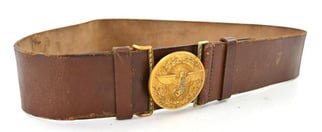 German NSDAP Political Officers Belt & Beltbuckle