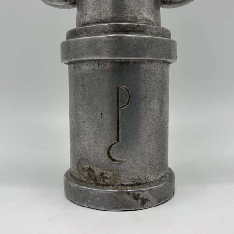 RAD Flagpole Finial with Carrying Bag - Gebrüder Cossack Maker Marked