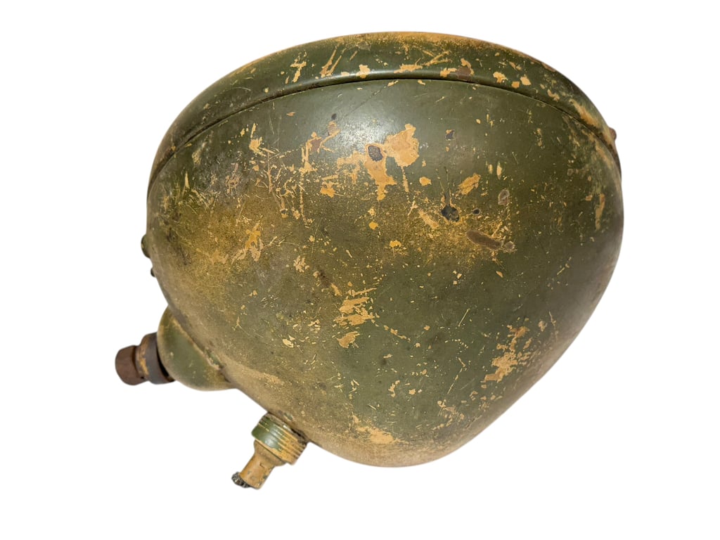 German WWII Camouflaged Headlight