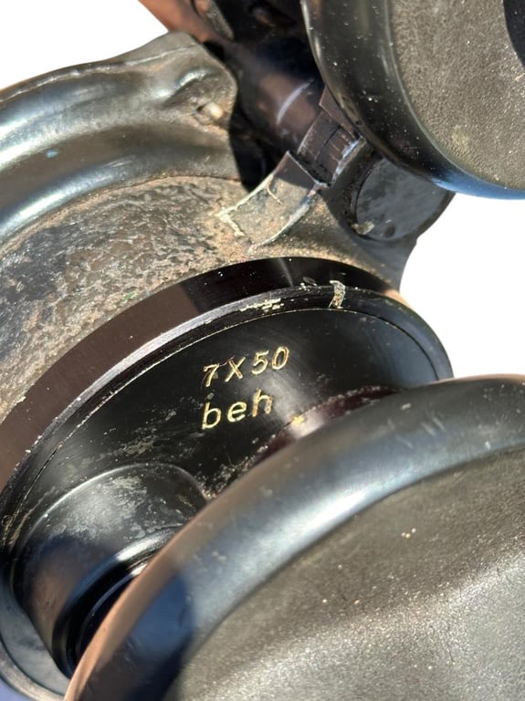 Kriegsmarine 7x50 Binoculars 'Beh'