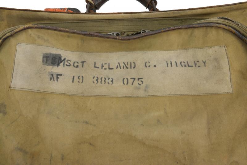 USAAF WW2 Named B-4 Flight Bag