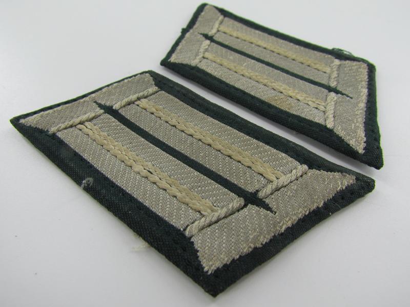 Wehrmacht Heer Infantry Officers Collar Tabs