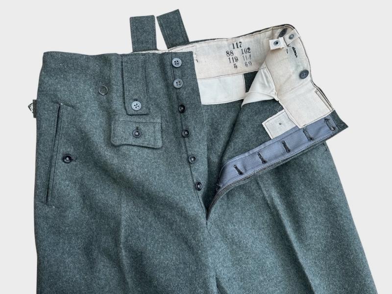 Unissued Waffen-SS M43 Combat Trousers ( Mint )