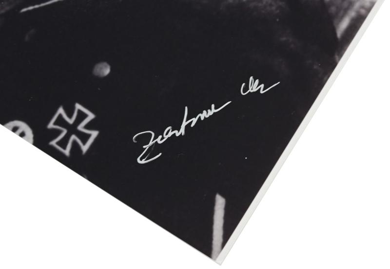 Signature of Wehrmacht Heer KC Recipient 'Max Zastrow'