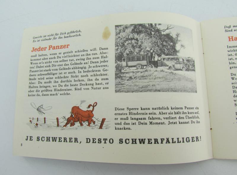 Tank destruction "Panzerknacker" soldiers manual