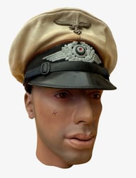 Luftwaffe Tropical EM/NCO Visor Cap for Flying Personnel...