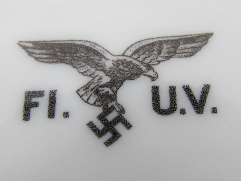 Luftwaffe Lion’s Head Bowl Fl.UV Bavaria 1939