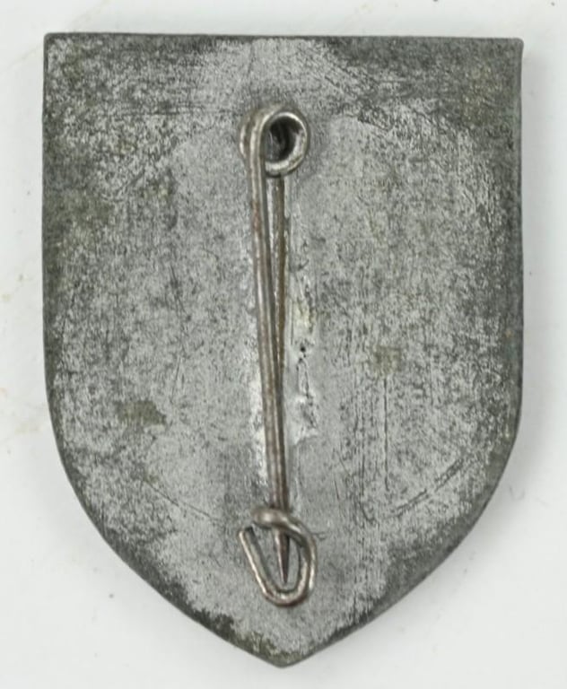 German WH Unit cap Badge 215th Infantry Division
