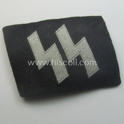 Waffen-SS - so-called: 'BeVo'-woven, enlisted-mens'- (ie. NCO-) type...