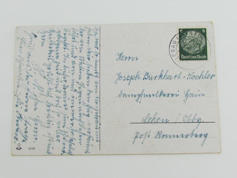 Wehrmacht Artwork Song Postcard