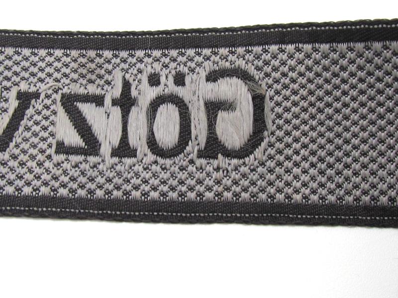 Waffen-SS 17. Panzergrenadier Division ‘Götz von Berlichingen’ Bevo Cufftitle