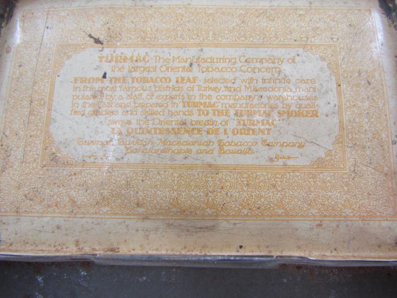 Tin Box "Turmac" - 25 Cigarettes"