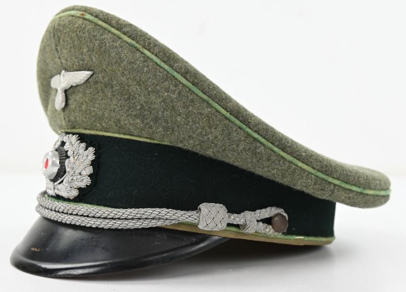 German WH Officer Visor Cap 'Panzergrenadier'