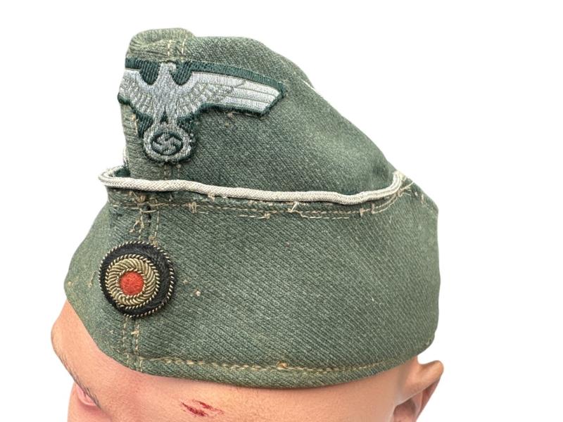 Wehrmacht ( Heer ) officer M34 overseas cap