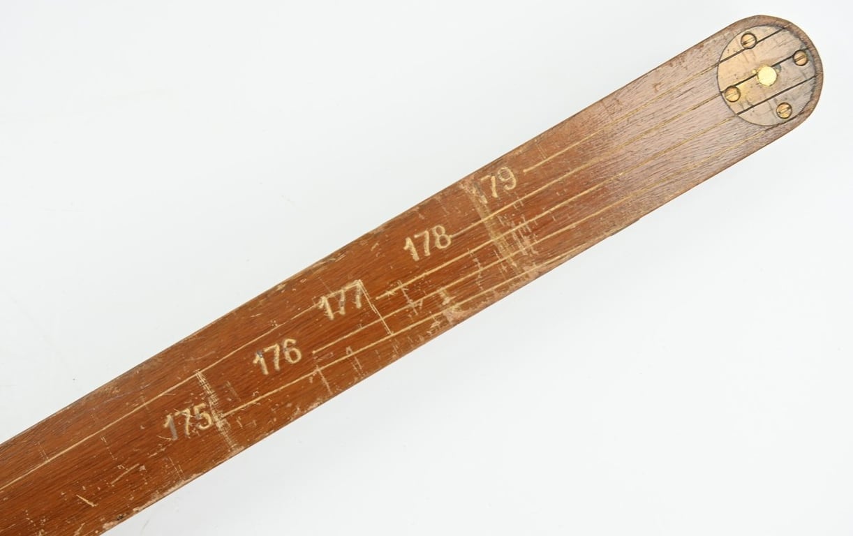 British WW2 Engineering Measurement stick