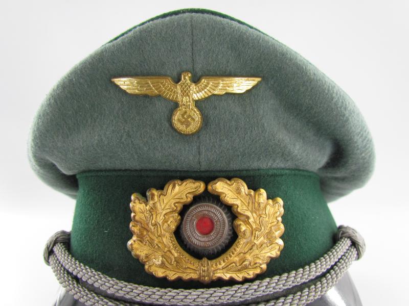Kriegsmarine Küstenartillery Officers Visor Cap
