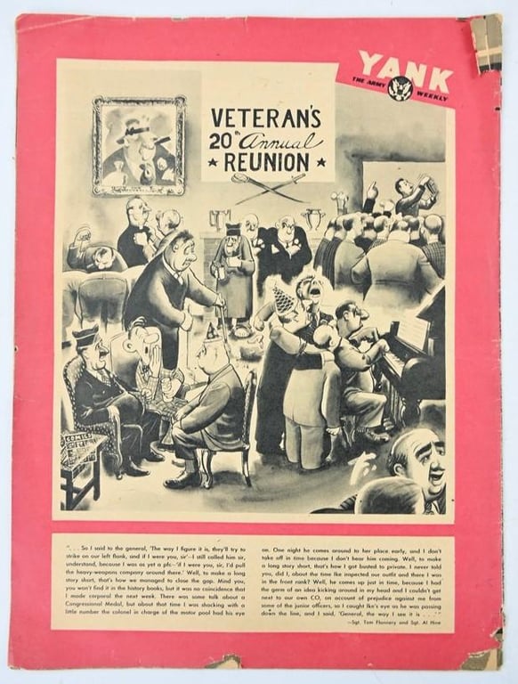 US WW2 Yank Magazine December 28,1945