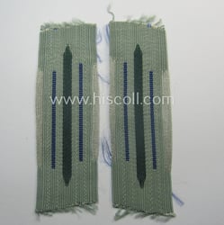Pair of WH (Heeres) EM/NCO-type collar-tabs (or: 'Einheitskragenspiegel')...