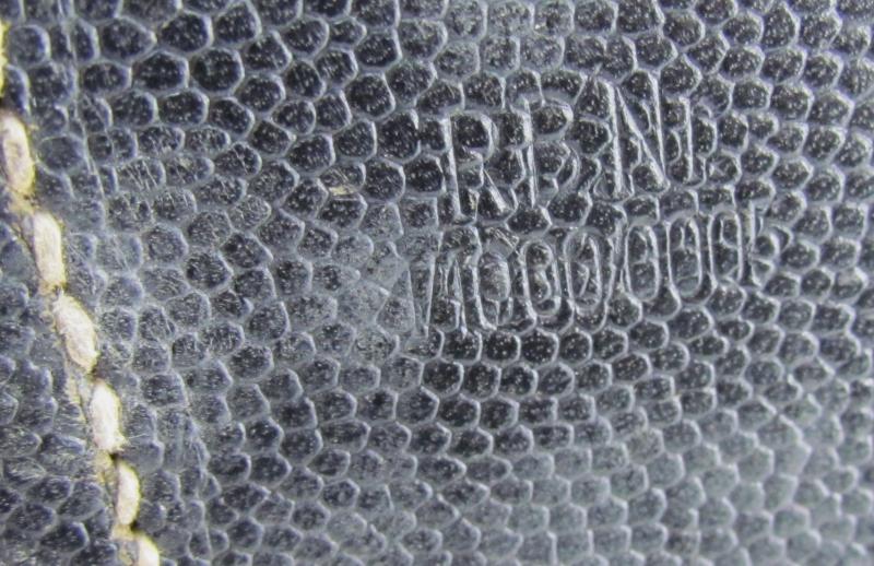 K98 Ammunition Pouch RB Number 1/000/0005