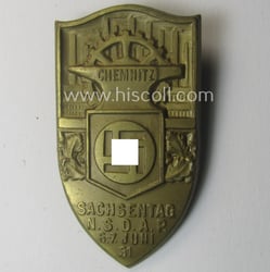 Commemorative - early-period- and rarely found! – golden-bronze-toned...