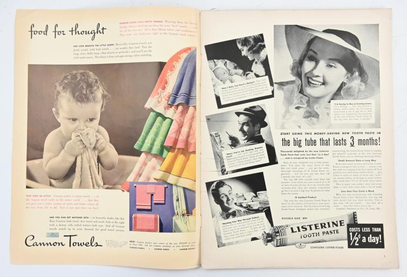US WW2 Life Magazine August 1940