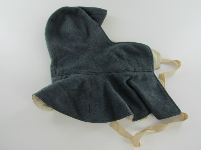 1ST Model Luftwaffe Winterhood in Blue Wool