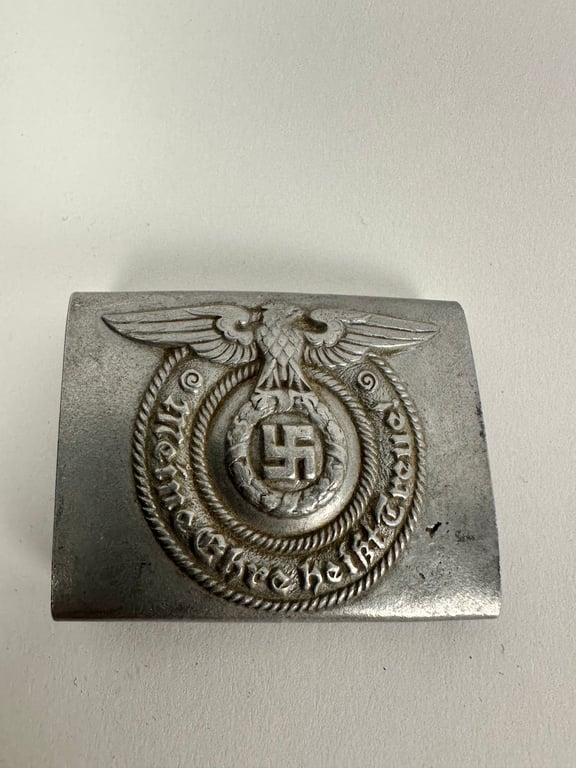 Alu.SS belt buckle by Overhoff & Clie "RZM 36/40"