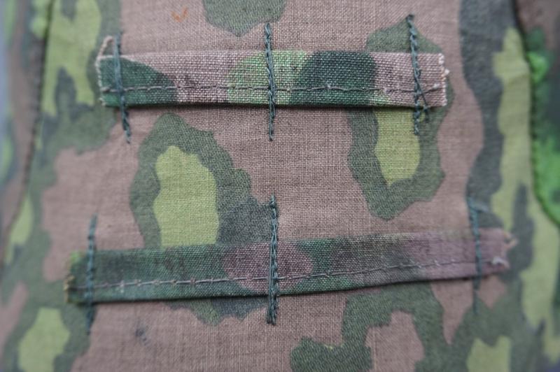 Waffen SS M42 Helmet Cover in Oakleaf A Camouflage