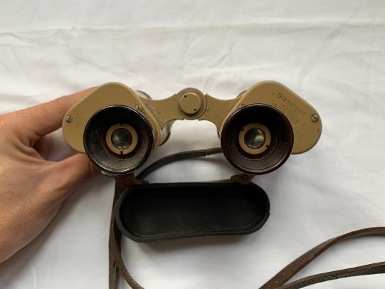 German WW2 Tan 6x30 Binoculars